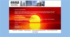 Desktop Screenshot of airaya.com